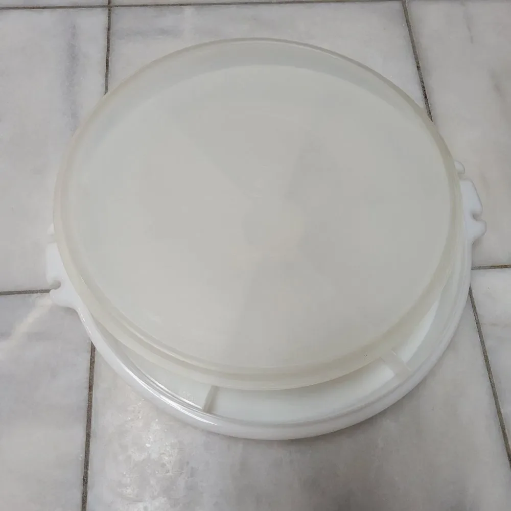 Vintage Tupperware Divided Party Susan Vegetable Serving Tray